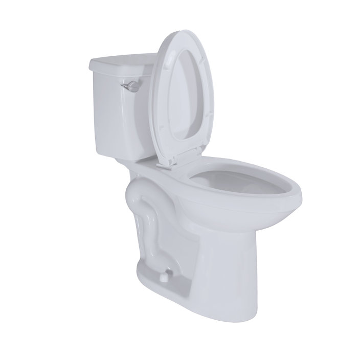 Sounor 1.28 GPF Elongated Extra Tall Two Piece Toilet with 21 inches
